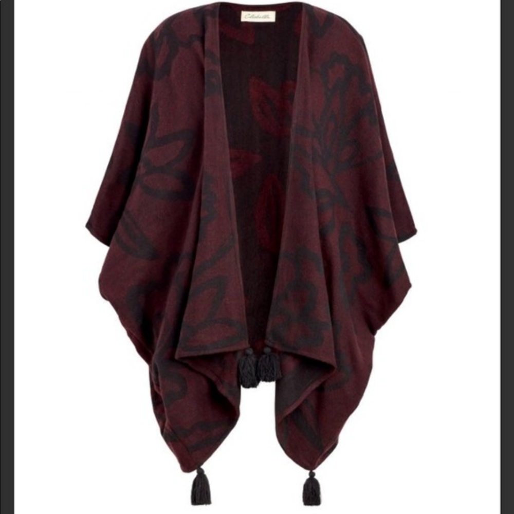 Cleobella Sevigny Capelet NWOT in Bordeaux